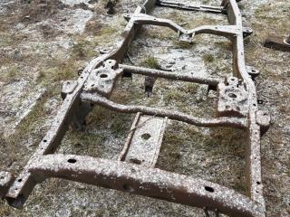 рама SsangYong Actyon Sports 1 поколение [рестайлинг] QJ 2015, дизель, пикап, полный привод