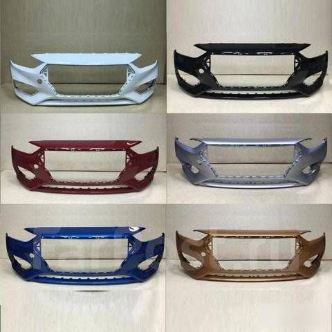 бампер передний Hyundai Solaris 2 поколение 2019, 86511H5000, 86511H5000 - фото №1