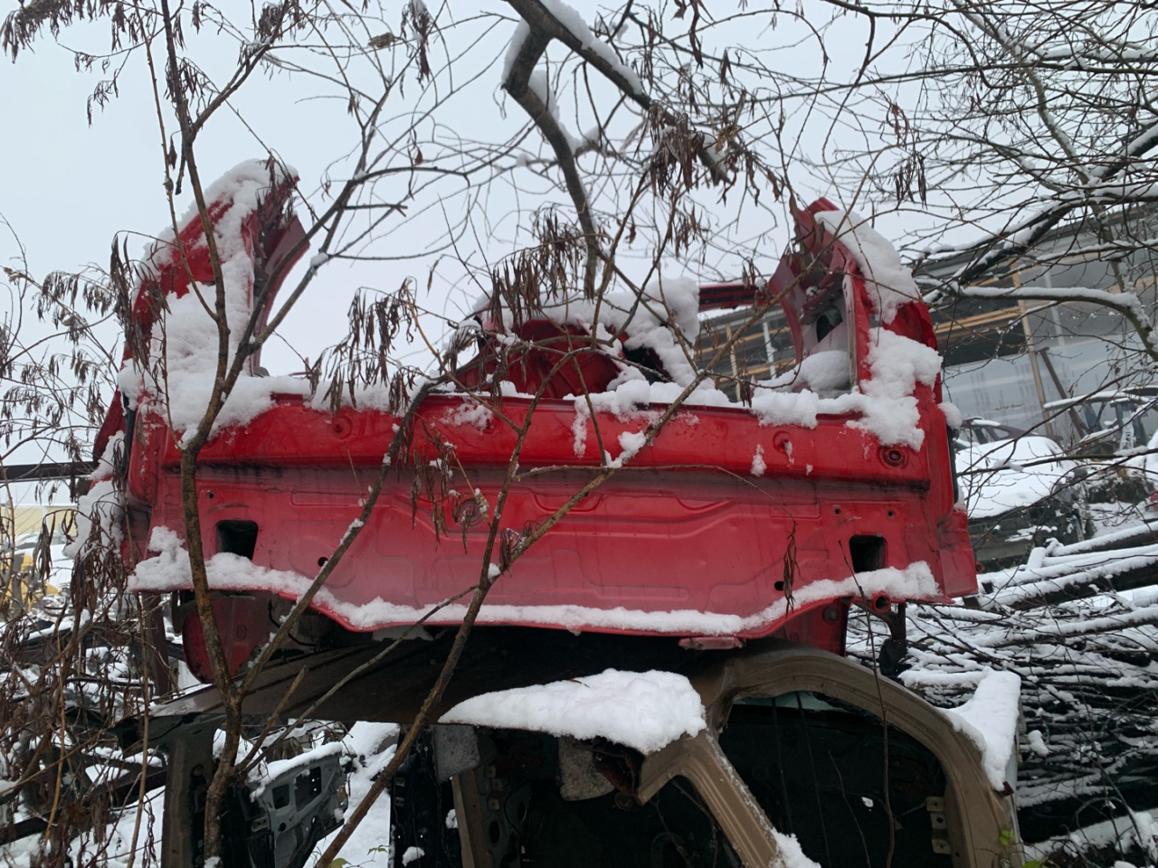 задняя часть кузова (тазик) Volkswagen Golf 5 поколение 2005, хетчбэк 5 дв. - фото №1