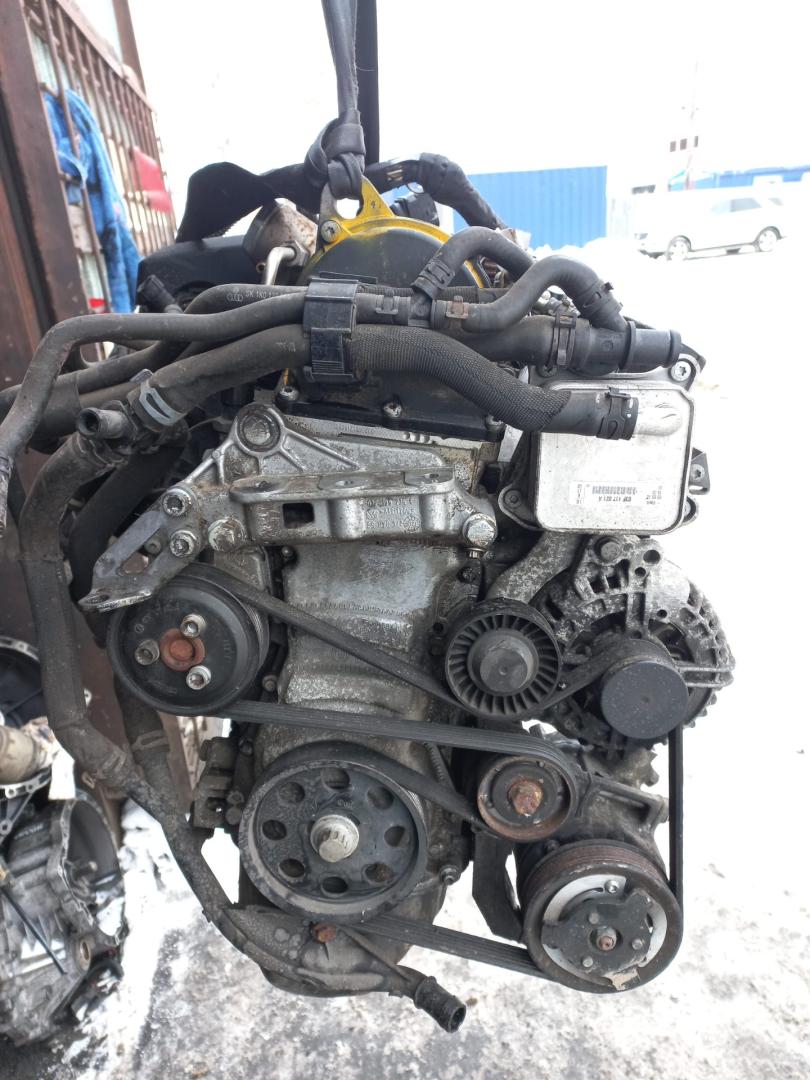 двигатель SEAT Ibiza 4 поколение 2012, 1.2 л., TSI, CBZB, бензин, МКПП, CBZ - фото №1