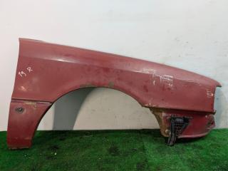 крыло переднее правое Audi 80 B3 1990, 1.6 л., PP, бензин, МКПП, оранжевый, седан, передний привод