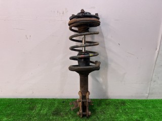 стойка передняя левая Mitsubishi Mirage 5 поколение 2002, 1.5 л., бензин, АКПП, чёрный, купе, передний привод