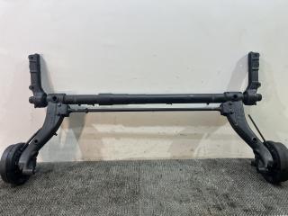 балка подвески задняя Renault Clio 2 поколение 2000, 1.4 л., бензин, МКПП, серебро, хетчбэк 3 дв., передний привод