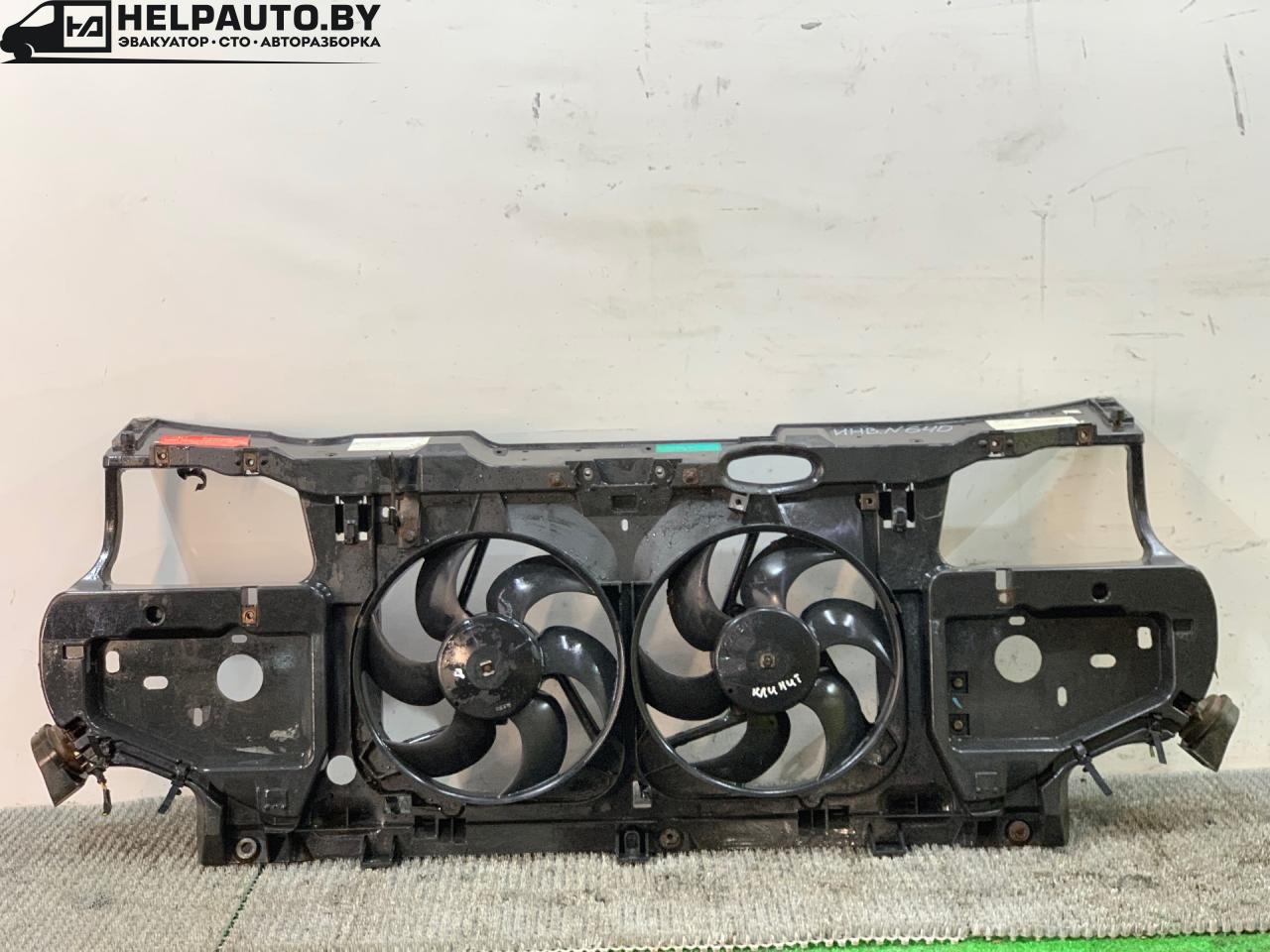 вентилятор радиатора Iran Khodro Samand 1 поколение 2005, 1.8 л., бензин, 5МКПП, серебристый, седан, передний привод - фото №1