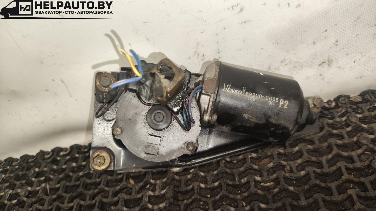 моторчик передних стеклоочистителей (дворников) Suzuki Baleno 1 поколение 2002, 1.5 л., бензин, МКПП, чёрный, седан - фото №1