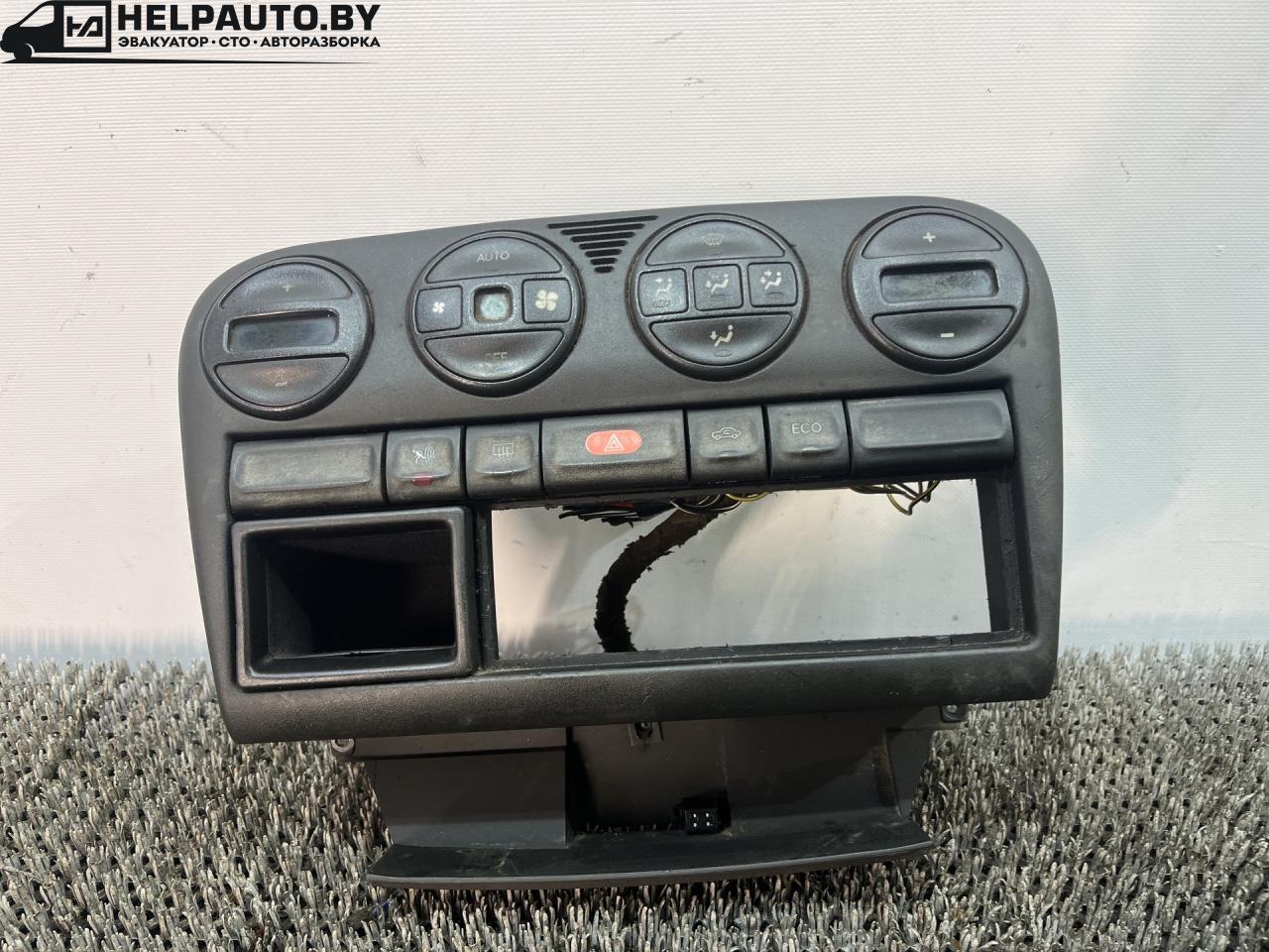 блок управления печки / климат-контроля Opel Omega B 1996, 2.5 л., дизель, 5МКПП, черный, универсал, задний привод, 090436998 - фото №1