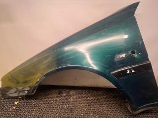 крыло переднее левое Volvo 460 1 поколение 1993, 2.0 л., бензин, МКПП, зелёный, седан, передний привод