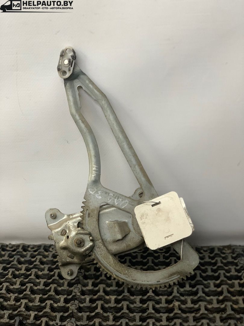 стеклоподъемник задний правый Opel Astra G 1998, 1.6 л., X 16 XEL, бензин, МКПП, зеленый, универсал - фото №1