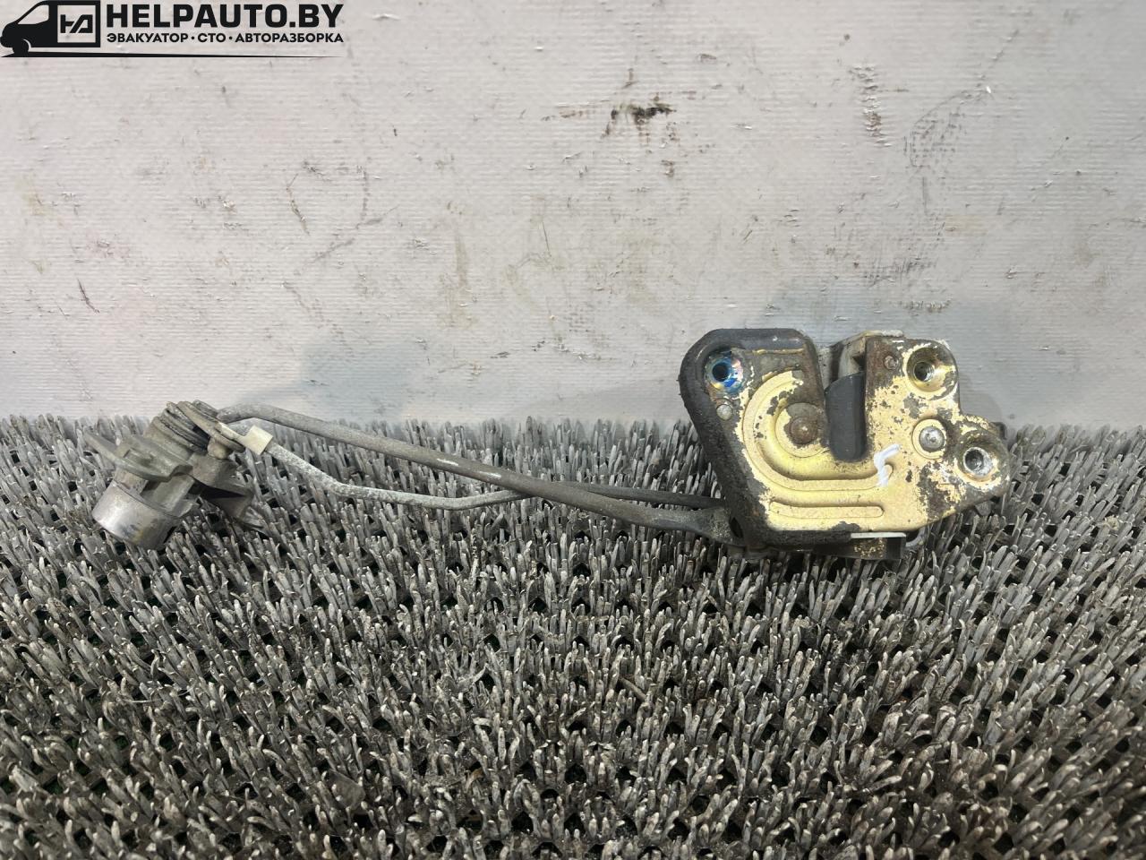 замок двери передней левой Hyundai Coupe RD 1998, 2.0 л., бензин, МКПП, бордовый, купе, передний привод - фото №1