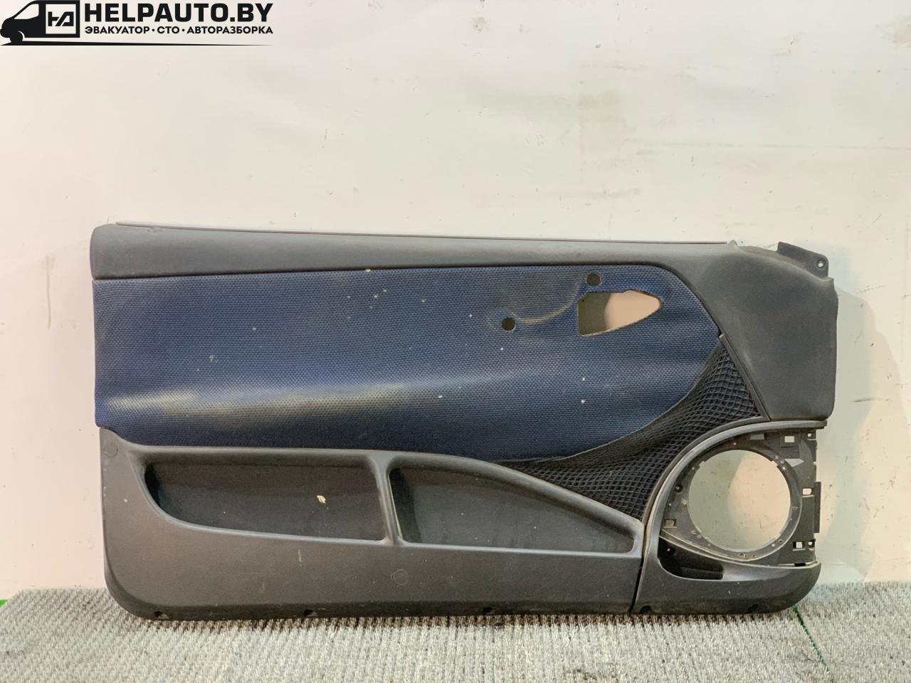 обшивка двери передняя левая Fiat Punto 2 поколение 2002, 1.8 л., 188 A6.000, бензин, МКПП, серый, хетчбэк 3 дв., передний привод - фото №1