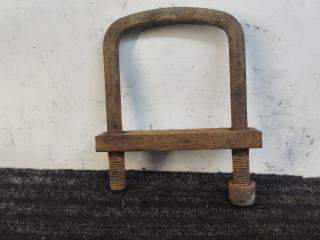 кронштейн рессоры задней Ford Transit 6 поколение 2003, 2.4 л., дизель, 5МКПП, серебро, задний привод