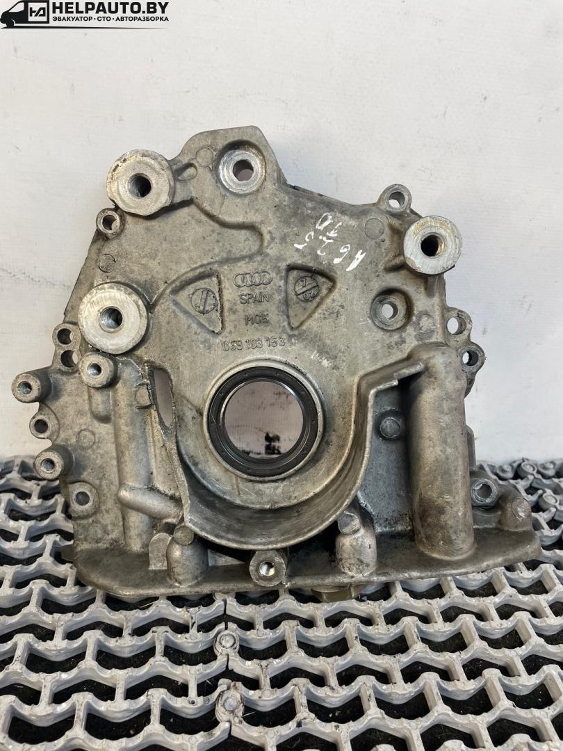 крышка двигателя передняя Audi A6 4B/C5 1999, 2.5 л., дизель, АКПП, зеленый, универсал, 059103153 - фото №1