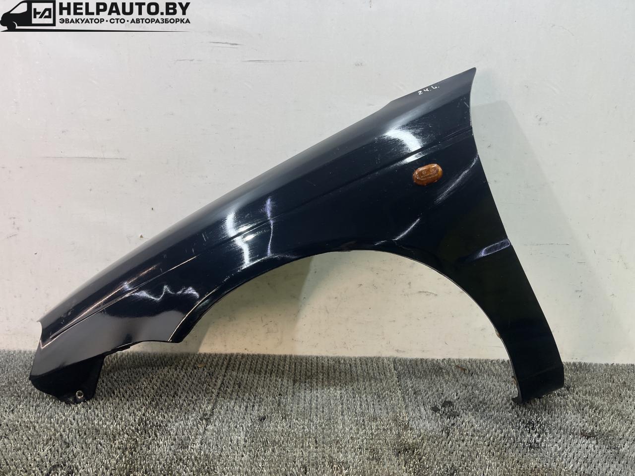 крыло переднее левое Suzuki Baleno 1 поколение 2002, 1.5 л., бензин, МКПП, чёрный, седан - фото №1