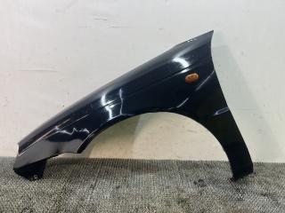 крыло переднее левое Suzuki Baleno 1 поколение 2002, 1.5 л., бензин, МКПП, чёрный, седан
