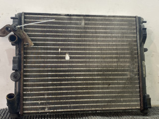 радиатор (основной) Dacia Logan 1 поколение 2005, 1.6 л., K7M 710, бензин, МКПП, синий, седан, передний привод