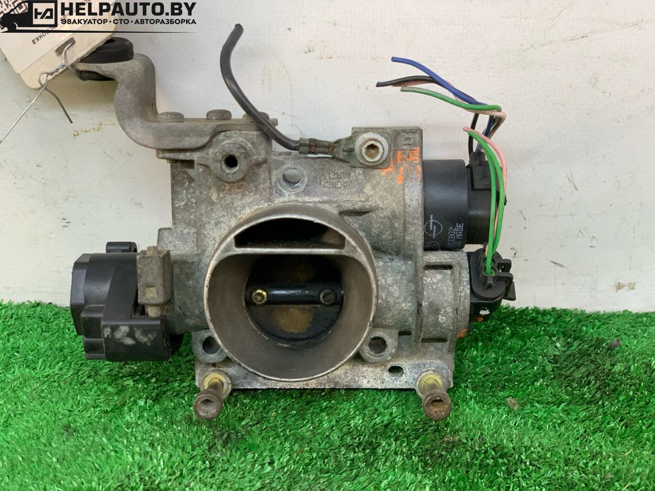 заслонка дроссельная Fiat Punto 2 поколение 2002, 1.2 л., 188 A4.000, бензин, 5МКПП, серый, хетчбэк 3 дв., передний привод - фото №1