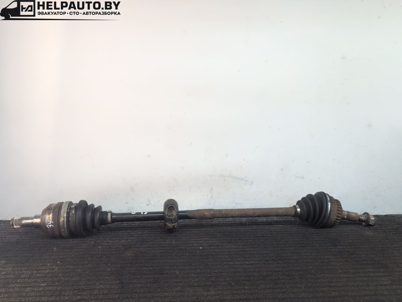 полуось передняя правая (приводной вал, ШРУС) Opel Vectra B 1998, 1.8 л., бензин, МКПП, универсал, передний привод, 90345860 - фото №1