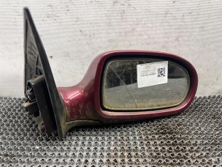 зеркало наружное правое Daewoo Nubira J100 1998, 2.0 л., бензин, МКПП, красный / зеленый, седан