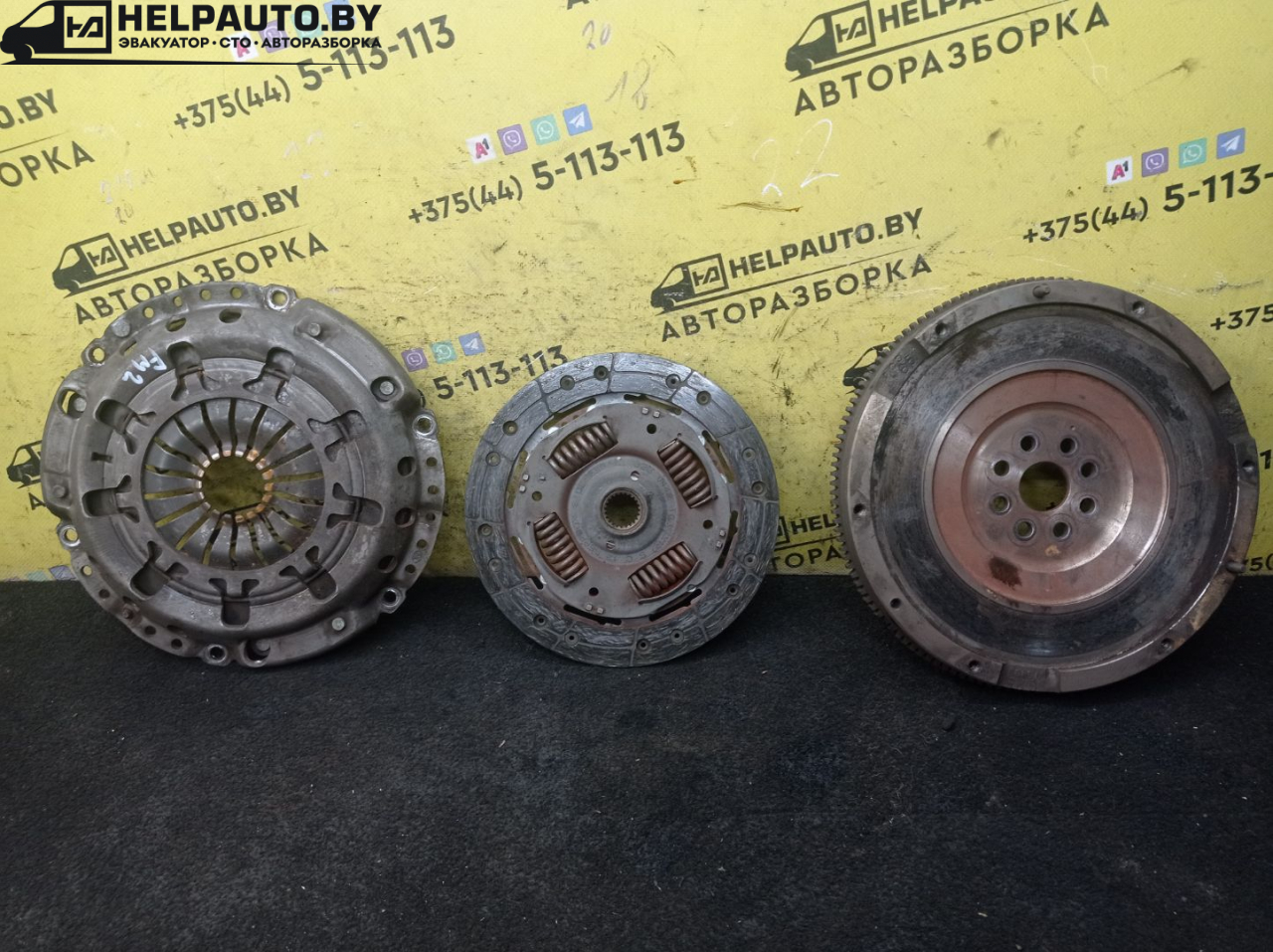 комплект сцепления Ford Mondeo 2 поколение 1998, 1.8 л., дизель, МКПП, синий, хетчбэк 5 дв., передний привод - фото №1