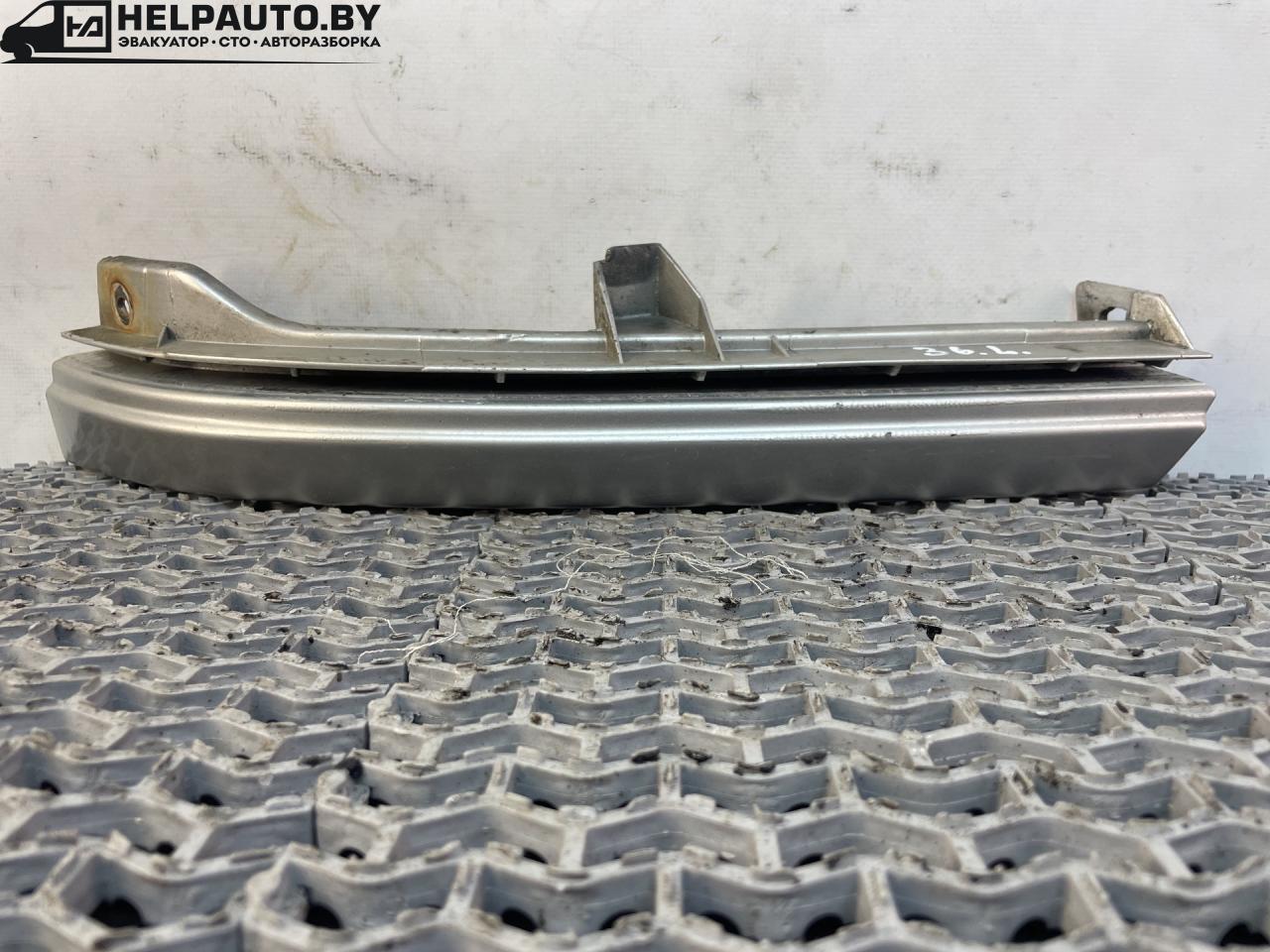 Накладка (ресничка) фары левая Opel Zafira 1 поколение (A) 2002, 2.2 л., дизель, 5МКПП, серебристый, минивэн, передний привод, 0580651LH - фото №1