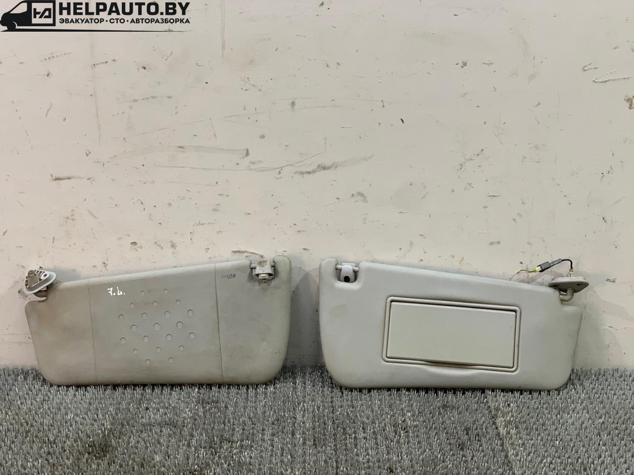 козырек солнцезащитный Iran Khodro Samand 1 поколение 2005, 1.8 л., бензин, 5МКПП, серебристый, седан, передний привод - фото №1