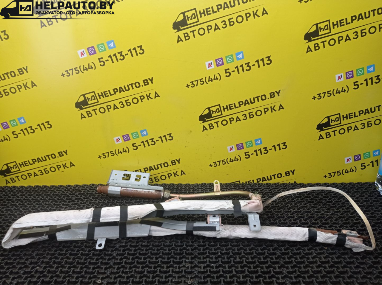 подушка безопасности боковая (шторка) Nissan Murano Z50 2003, 3.5 л., бензин, АКПП, синий, внедорожник 5 дв. - фото №1