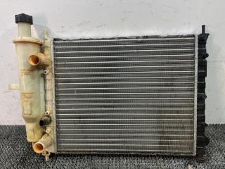 радиатор (основной) Fiat Palio 1 поколение 1998, 1.2 л., бензин, МКПП, черный, универсал, передний привод