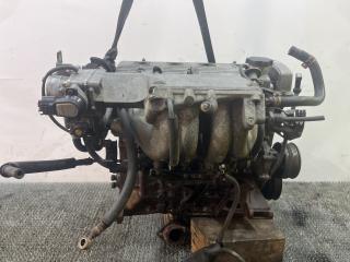 двигатель Toyota Carina E 1 поколение T190 1995, 1.6 л., 4A-FE, бензин, МКПП, зелёный, хетчбэк 5 дв., передний привод, 4A-FE