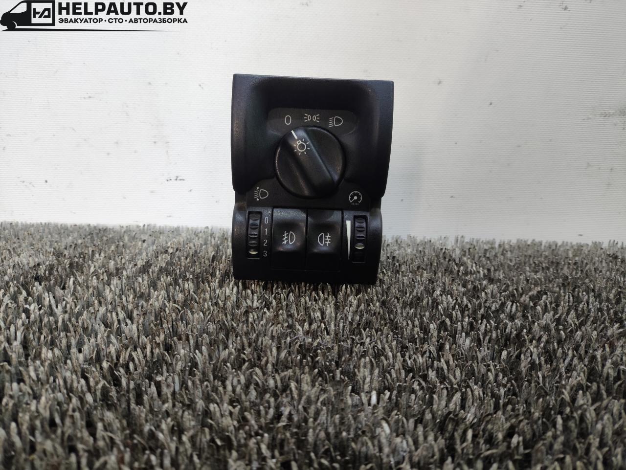 переключатель света Opel Vectra B 1998, 1.8 л., бензин, МКПП, мокрый асфальт, универсал, 90569814, 90504968, 53142807 - фото №1