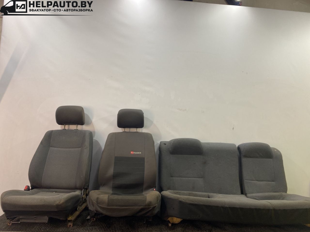 салон (комплект сидений) Suzuki Baleno 1 поколение 1998, 1.3 л., i, G13BB, бензин, МКПП, серебристый, седан, передний привод, LIKVIDACIYA, SKLADA - фото №1