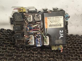 блок предохранителей Suzuki Baleno 1 поколение 2002, 1.5 л., бензин, МКПП, чёрный, седан, 38590-60G21