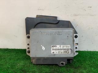 блок управления двигателем Opel Omega B 1998, 2.0 л., бензин, 5МКПП, красный, универсал, задний привод, 0261203587, GM90492381