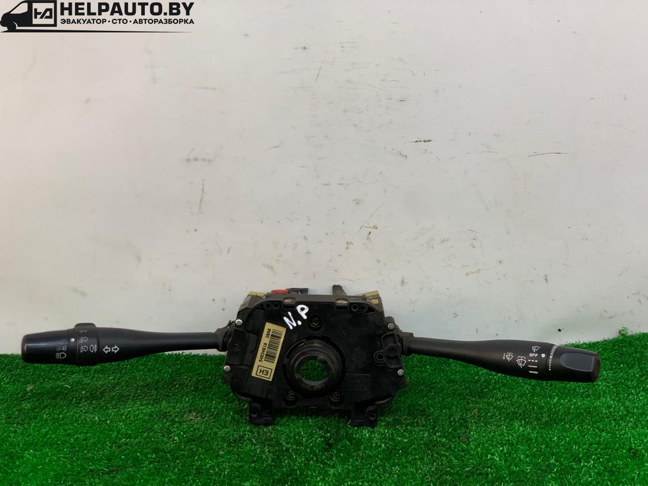 переключатель подрулевой (стрекоза) Nissan Primera P11 1998, 2.0 л., SR20DE, бензин, 5МКПП, серебристый, седан, передний привод - фото №1