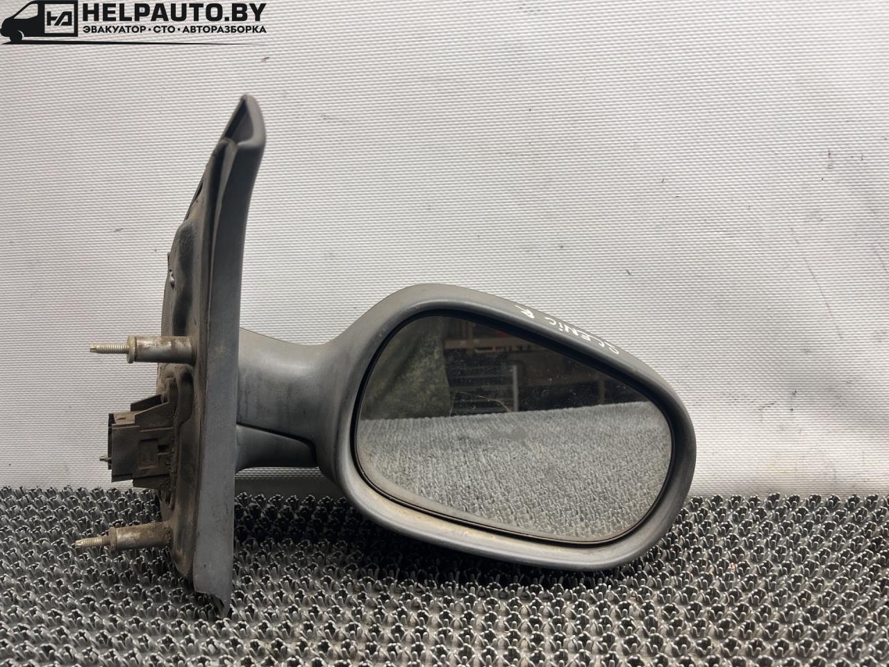 зеркало наружное правое Renault Scenic 1 поколение 1998, 1.9 л., дизель, МКПП, серый, минивэн - фото №1