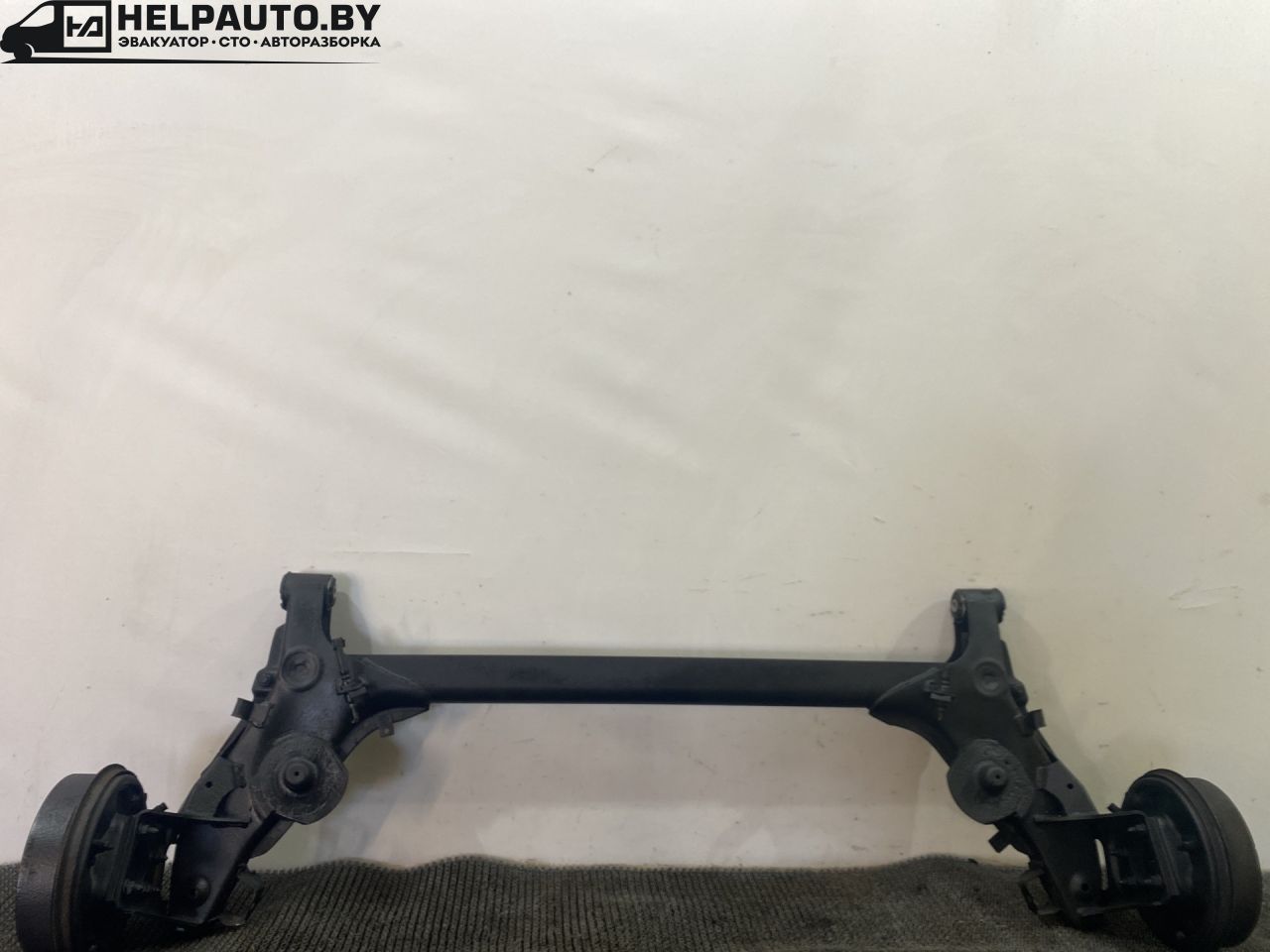 балка подвески задняя Chevrolet Lanos 1 поколение 2003, 1.5 л., A15SMS, бензин, МКПП, зелёный, седан, передний привод - фото №1