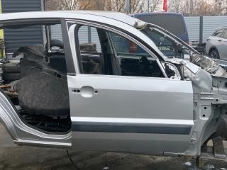 дверь передняя правая Ford Fusion 1 поколение [рестайлинг] 2009, 1.4 л., FXJA, бензин, 5МКПП, серебристый, хетчбэк 5 дв., передний привод