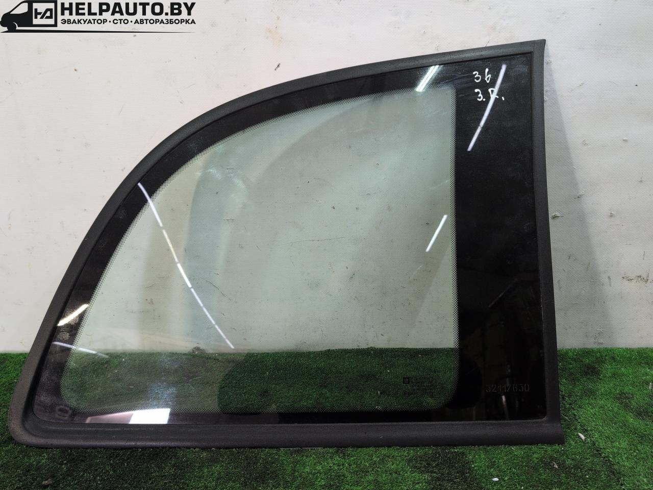 стекло кузовное боковое правое Opel Zafira 1 поколение (A) 2002, 2.2 л., дизель, 5МКПП, серебристый, минивэн, передний привод, DOT36AS2M129, 43R-007022, 633484266 - фото №1