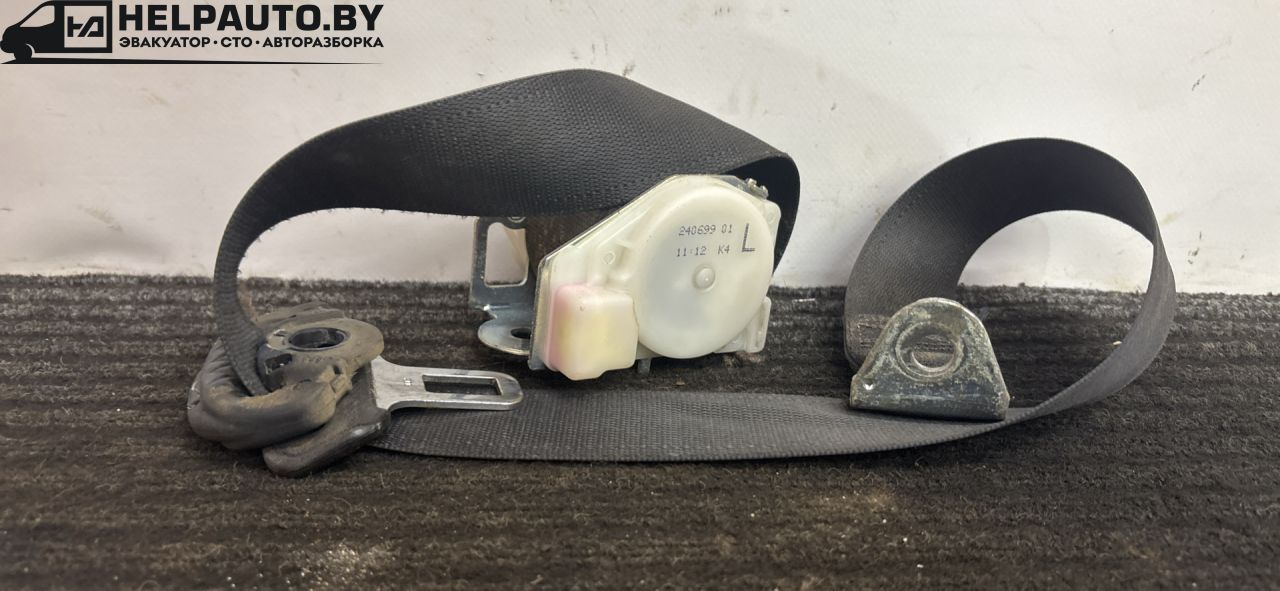 ремень безопасности Opel Zafira 1 поколение (A) 1999, 1.8 л., бензин, МКПП, серый, передний привод, 24069901 - фото №1