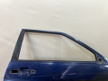 дверь передняя правая Volkswagen Polo 2 поколение 1990, 1.3 л., бензин, МКПП, синий, хетчбэк 3 дв., передний привод - фото №2