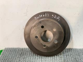 диск тормозной задний Opel Sintra 1 поколение 1999, 2.2 л., X 22 XE, бензин, МКПП, белый, минивэн, передний привод