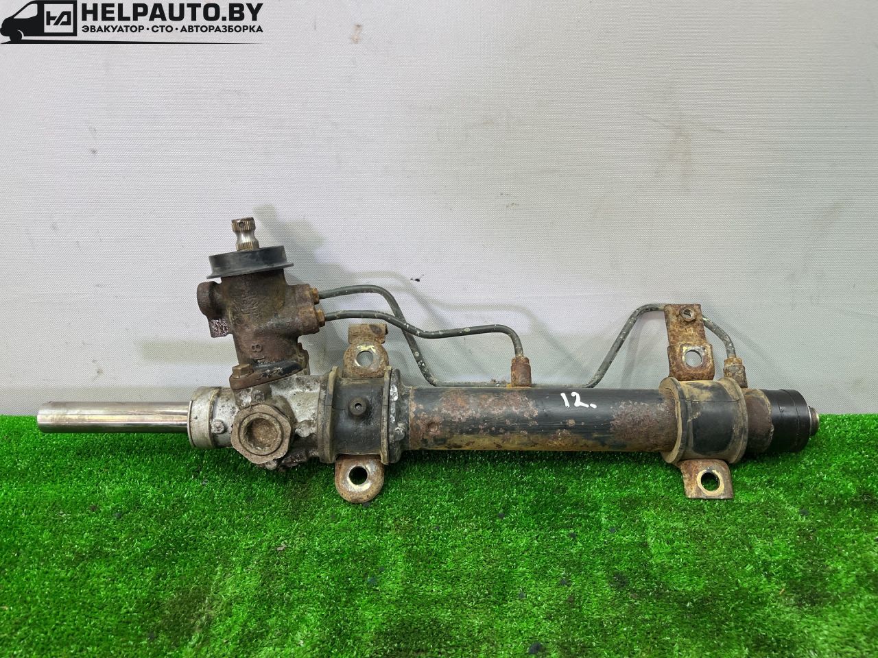 рулевая рейка Mitsubishi Mirage 5 поколение 2002, 1.5 л., бензин, АКПП, чёрный, купе, передний привод, 1907095 - фото №1