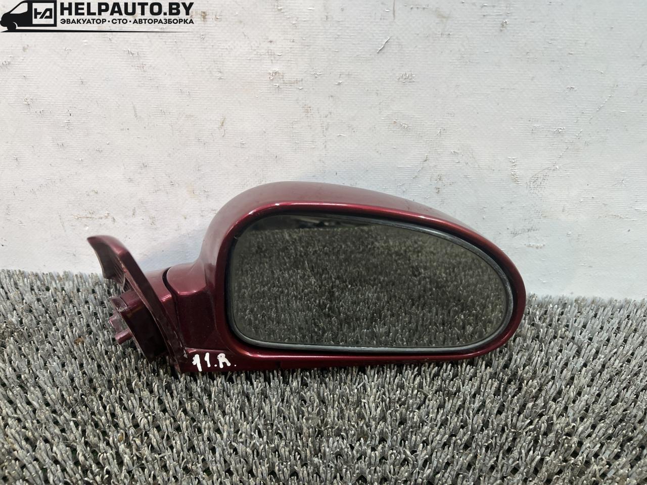 зеркало наружное правое Hyundai Coupe RD 1998, 2.0 л., бензин, МКПП, бордовый, купе, передний привод - фото №1