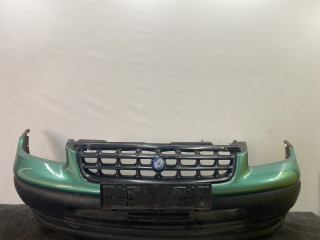 бампер передний Plymouth Voyager 3 поколение 1998, 2.4 л., бензин, АКПП, зелёный, минивэн, передний привод