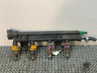 топливная рампа Hyundai Atos 1 поколение 2000, 1.0 л., G4HC, бензин, МКПП, черный, хетчбэк 5 дв.