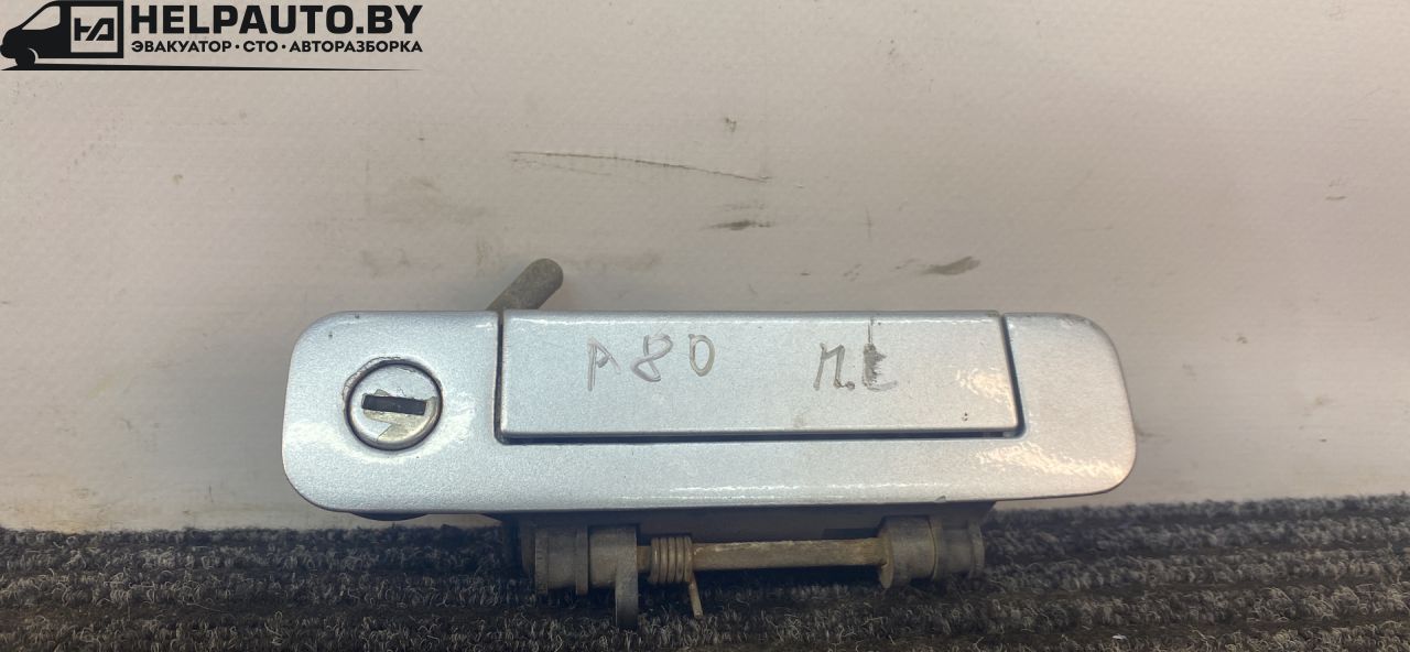 ручка наружная Audi 80 B3 89/B3 1991, 1.8 л., бензин, МКПП, серый, седан, передний привод, 893837205A - фото №1