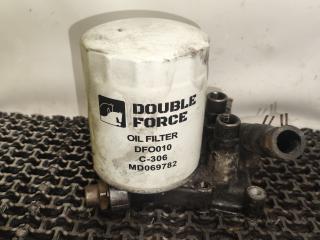 корпус масляного фильтра Hyundai Terracan 1 поколение 2003, 2.5 л., D4BH, дизель, АКПП, серебристый, внедорожник 5 дв., полный подключаемый привод