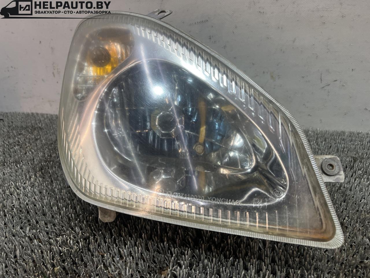 фара правая Hafei Minyi 2009, 1.1 л., бензин, 5МКПП, серый, минивэн, задний привод - фото №1