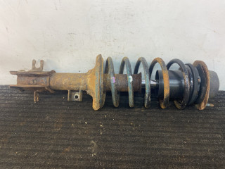 стойка передняя левая Daewoo Nubira J100 1998, 1.6 л., i, A16DMS, бензин, МКПП, зелёный металлик, хетчбэк 5 дв., передний привод