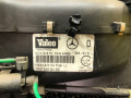 радиатор отопителя (печки) Mercedes-Benz C-Класс W202/S202 [рестайлинг] W202 1997, 2.2 л., OM 604.910, дизель, МКПП, темно зеленный металлик, седан, задний привод - фото №6