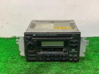 магнитола Hyundai Terracan 1 поколение 2003, 2.5 л., D4BH, дизель, АКПП, серебристый, внедорожник 5 дв., полный подключаемый привод, 96100-H1485